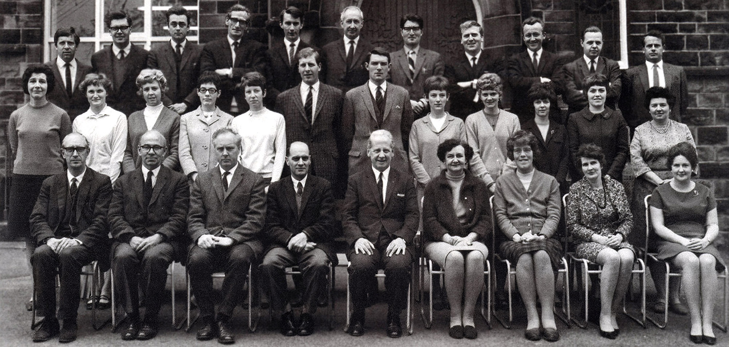 Staff in 1968 photo